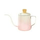 thumbnail image 1 of Reche de cisne de 350 ml sobre el café Hervidor de hervidor de acero inoxidable Versátil Mango ergonómico Apariencia Estética Café de goteo a mano Gradiente rosa, 1 of 8