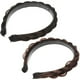thumbnail image 3 of diademas trenzadas de pelo falso para niña, postizo ancho, aros para coleta de mujer, 3 of 7