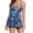 Multicolor, variant on Cathalem Women Tummy Control One Piece Swimsuit - Push Up Bathing Suit Full Coverage Slimming Swimwear (Blue,M)