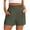 Army Green #024, variant on Shorts for Women Summer Casual Elastic High Waisted Wide Leg Cute Dressy 2026 Vacation Beach Clothes, M