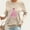 4-Beige, variant on Women's Pink Ribbon Sweatshirt Breast Cancer Awareness Heart Print Pullover Long Sleeve Casual Loose Tops