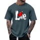 thumbnail image 1 of Tops para hombre, blusas y camisas de manga corta con cuello redondo para hombre, camisetas casuales con estampado de moda para hombre, blusa de manga corta, blusa de poliéster para hombre., 1 of 4
