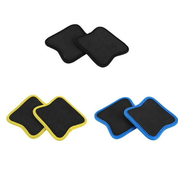 For All Kinds Of Gym Exercises Hand Grip Pads Guard Pad 2Pcs About 12*12Cm Blue Fangkenuo