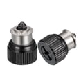 thumbnail image 1 of 10 Pack M3x0.5x5.84mm Computer Case Thumbscrews, Knurled Head Spring Screw, Black, 1 of 6