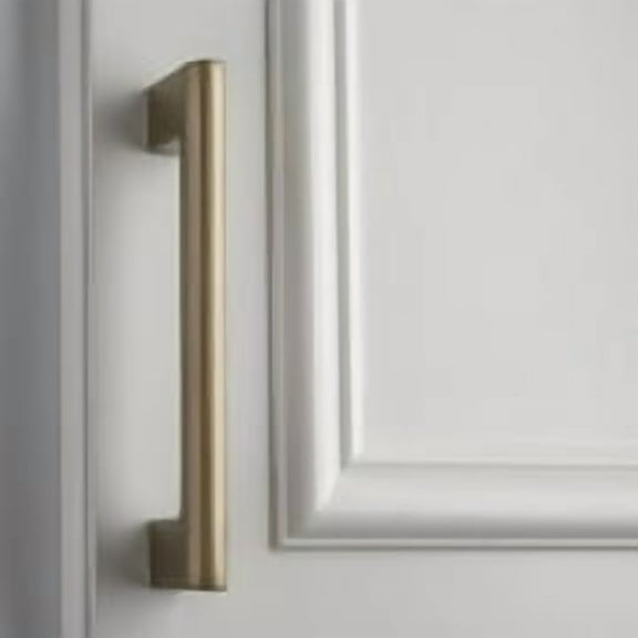 Sumner Street Home Hardware Vail 4" Satin Brass Bar Pull