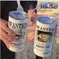 thumbnail image 2 of Taza de aislamiento de One Piece Luffy Sauron con pajita, taza de café práctica, modelos de pareja de acero inoxidable portátiles de alto valor, 2 of 5