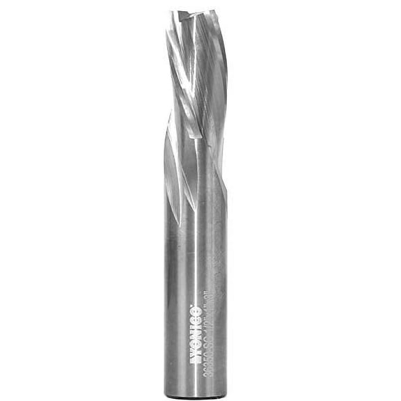 Yonico 36350-SC 1/2-Inch Dia. 3 Flute Low Helix Downcut Spiral End Mill CNC Router Bit 1/2-Inch Shank