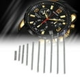 thumbnail image 1 of Reloj Profesional, Barra De Tubo Para Reloj, Correa De Reloj De Acero, Cierre De Correa, Pasador De Enlace, Eje De Conexión De 0,9x1,2mm, 1 of 7