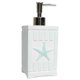 thumbnail image 1 of Juego de Accesorios de Baño Sweet Home Collection Beach Shells 4 Piezas Poliresina, 1 of 1