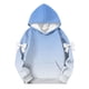 thumbnail image 5 of Sudadera con capucha para niños, moderna, informal, holgada, con estampado de manga larga, gorro con bolsillo de cuerda, sudadera de poliéster para niños., 5 of 5