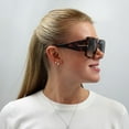 thumbnail image 6 of Tom Ford Women's Havana Quinn SQUARE Sunglasses, 57/17/135, 6 of 6