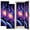 Color 4, variant on Galaxy 2 Pcs School Locker Magnetic Wallpaper 12" x 36" Colorful Outer Space Planets Stars Galactic Swirls Reusable Removable Locker Accessories Back to School Supplies