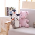 thumbnail image 6 of LIWEN Lovely Penguin Duck Animal Cuddly Plush Stuffed Doll Cushion Sofa Chair Decor, 6 of 8