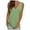 Mint Green, variant on CLOISE Tank Tops for Women Purple Summer V Neck Loose Casual T Shirts Fashion Sleeveless Solid Comfy Tunic Blouse XL