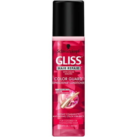 Gliss Hair Repair Leave in Conditioner, Color Guard, 6.8