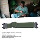 thumbnail image 3 of Correa De Reloj Elástica Trenzada Para Active Edge, Fácil Instalación, Longitud Ajustable, Material De Nailon, Suave, Transpirable, 3 of 7