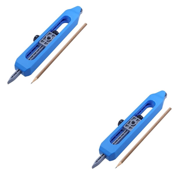 Scienceny Regla de trazado de perfil, carpintería, carpintero, medidor de trazado Manual de contorno con herramienta de esquina Irregular de bloqueo Type1 NO1 Scienceny CBP251061