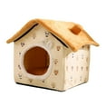thumbnail image 3 of Cama cueva para gatos Salvador con cremallera extraíble antideslizante 32 cm x 31 cm x 32 cm, 3 of 10