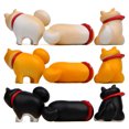 thumbnail image 2 of Set de figuras Shiba Inu para decoración de jardín con perro, PVC, 2 × 4,7 cm, 2 of 2
