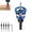 1 pcs Blue, variant on Two-Flute Counterbore with Depth Stop, 2-in-1 Drill & Countersink with Adjustable Stop Collar and 1/4 Inch Hex Shank, Countersink Drill Bit for Wood, Plastic, Woodworking