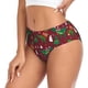 thumbnail image 2 of Fotbe Dinosaur Christmas Calzones Estampados para Mujer – Ropa Interior de Algodón, Cómoda, Suave y Elástica-Large, 2 of 6