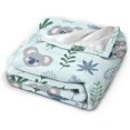 thumbnail image 2 of Koala Cartoon Cute Blanket, Soft Blankets Flannel Bed Throw Cozy Lightweight Plush Gifts for Kids Boys Girls Women Men Sofa Couch Bedroom Living Rooms Warm All Season, Home Decor, Small 50"x40", 2 of 6