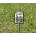 thumbnail image 2 of Rustic TRESPASSERS WILL BE COMPOSTED Garden Sign, Private Garden No Trespassing, Funny Skull Sign, Yard Decor With Stake 4.6 x 6 IN Sturdy Aluminum Fade Resistant Easy Installation, 2 of 5