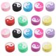 thumbnail image 1 of 100 cuentas Yin Yang de Tai Chi, cuentas DIY para collares y pulseras, joyería hecha a mano, 1 of 5