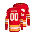 thumbnail image 2 of Jersey personalizado de hockey sobre hielo de Calgary para hombre # 10 Calgary Flames # 20 Blake Coleman # 11 Mikael Backlund # 91 Nazem Kadri S, 2 of 5
