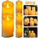 thumbnail image 1 of Hugtrwg 5 Velas 5 Cm Con Pilas para Del PP para Bodas (5 0 X 11 0 Cm), 1 of 8