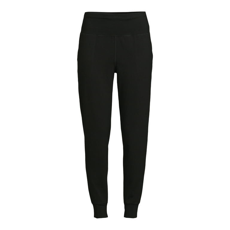 Athletic Works Women's Stretch Cotton Blend Jogger Pants Athletic Works Women's Stretch Cotton Blend Jogger Pants