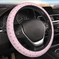 thumbnail image 6 of KLL Car Steering Wheel Cover, Universal 15 inch, Soft Elastic and Comfortable,Car Accessories Decorations-Hand Drawn Strawberry, 6 of 7