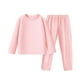 thumbnail image 4 of Cowsor 2 Piece Pajamas Set Kids Sleepwear Cartoon Printed Nightwear Cotton Long Sleeve Shirt Pants Loungewear, 4 of 7