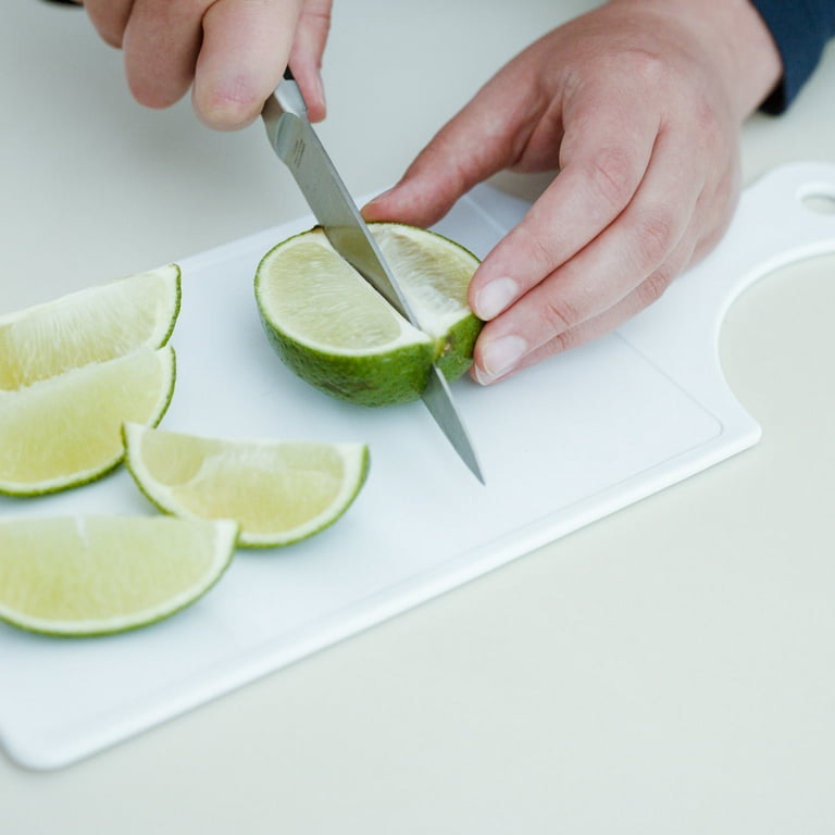 White Polypropylene Cutting Board, Size: 15.3x13.5 cm