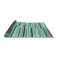 thumbnail image 2 of Ahgly Company Indoor Rectangle Abstract Light Blue Contemporary Area Rugs, 4' x 6', 2 of 4