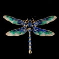 thumbnail image 6 of Enamel Dragonfly Series Pin Brooches Women Wedding Party Jewelry Gift Blue, 6 of 6