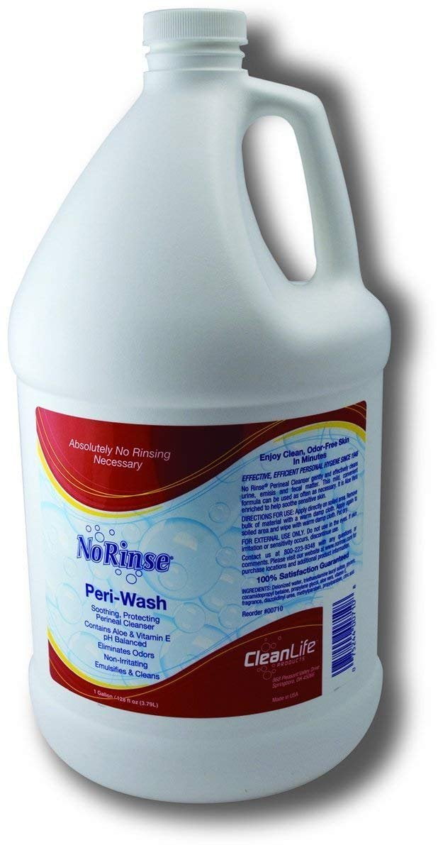 NR00710P Cleanlife Products NoRinse PeriWash Refill 1 Gallon