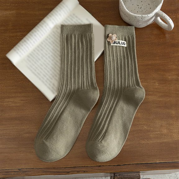 Vedolay Socks Womens Women's Cool Comfort Ankle, Soft Moisture-Wicking Socks,Green One Size