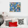 thumbnail image 5 of Orinice Watercolor Floral Art Print Forget Me Not Flower Symbolic Meaning Blue Wildflower Wall Art Botanical Poster  16x12in, 5 of 6