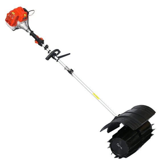 Gas Powered Broom Sweeper 52CC 2-Stroke, 24x9" Brush, EPA Approved