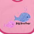 thumbnail image 4 of Inktastic Big Brother with Lil' Sister Boys Baby Bib, 4 of 4