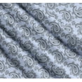 thumbnail image 3 of Soimoi Cotton Cambric Fabric Artistic Paisley Printed Craft Fabric by The Yard 56 Inch Wide, 3 of 7