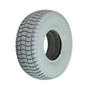 AlveyTech 9x3.50-4 Gray Foam Filled Tire with C203 Tread for Mobility Scooters and Power Chair Parts