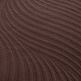 thumbnail image 5 of Superior Cascade Cotton Decorative Bedspread and Sham Set, Twin, Chocolate, 5 of 5