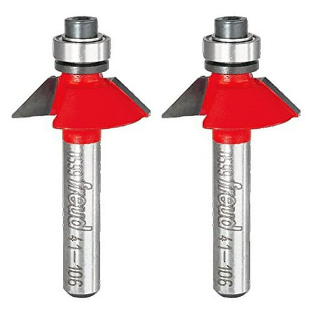 

Freud Genuine 31/32 (Dia.) X 45 Degree Bevel Trim Bit With 1/4 Shank 2-Pack # 41-106-2PK