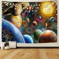 thumbnail image 1 of Tapiz Planet Outer Space Galaxy Universe 150x100 cm, 1 of 1