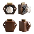 thumbnail image 4 of 1Pc Camper Car Push Lock Drawer Cabinet Door Press Lock RV Caravan Boat Drawer Latch Button Locks Modification Accessories ,Durable Material, 4 of 7