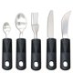 thumbnail image 1 of Extra Wide Handles Easy Grip Cutlery Set, Chunky Handles, Grips Disability Ideal Dining Aid For Elderly Disabled Arthritis Parkinson's Disease Tremors, 1 of 5