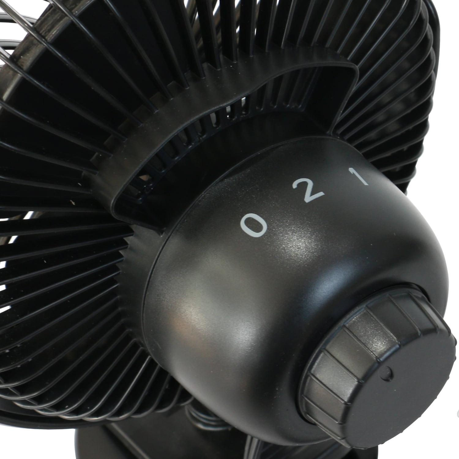 Mainstays 6-inch New Desktop or Clip-on AC Electric Personal Indoor Fan with 2 Speeds, Black