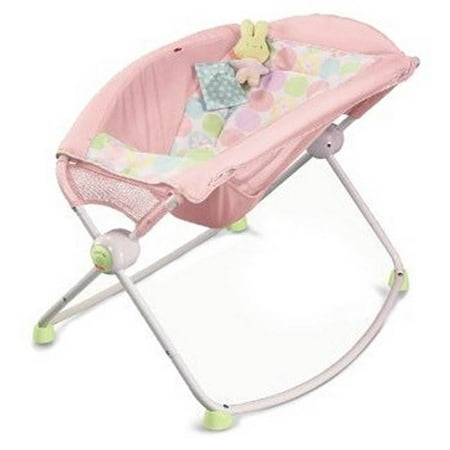 Fisher Price Newborn Baby Rock 'N Play Sleeper Rocker - Pink Multicolor | V9102